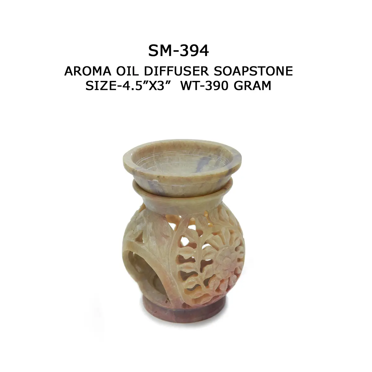 AROMA OIL DIFFUSER SOAPSTONE